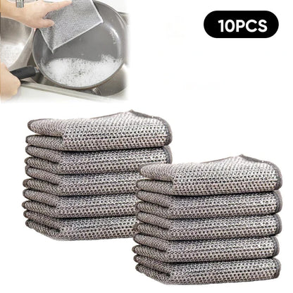 🔥LAST DAY 70% OFF🔥Multifunctional Non-scratch Wire Dishcloth