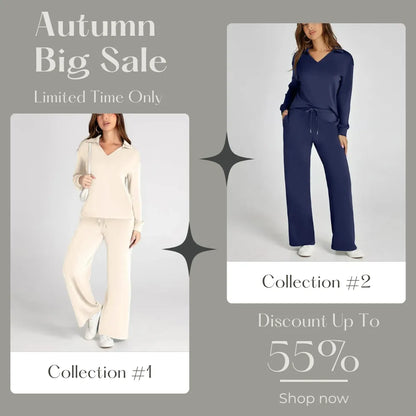 Women's 2 Piece Sets Outfits Casual Long Sleeve Sweatsuits Sets