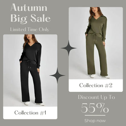 Women's 2 Piece Sets Outfits Casual Long Sleeve Sweatsuits Sets