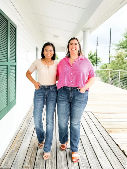 🔥2024 Hot Trend🔥Tummy Control Bootcut Jeans 🔥