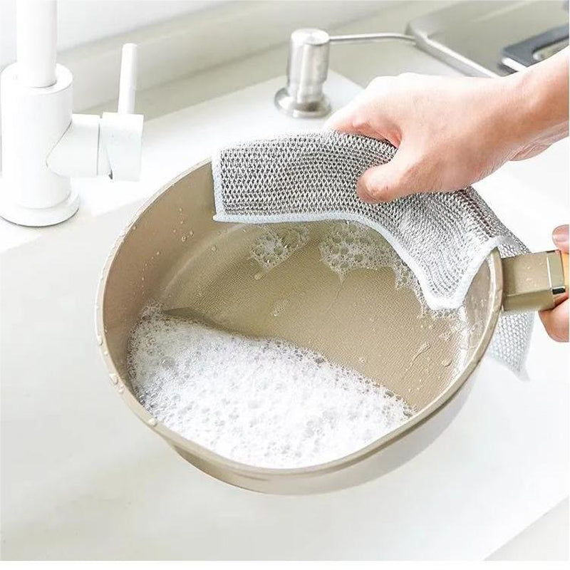 🔥LAST DAY 70% OFF🔥Multifunctional Non-scratch Wire Dishcloth