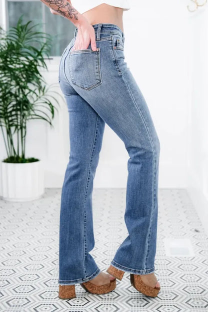 🔥2024 Hot Trend🔥Tummy Control Bootcut Jeans 🔥