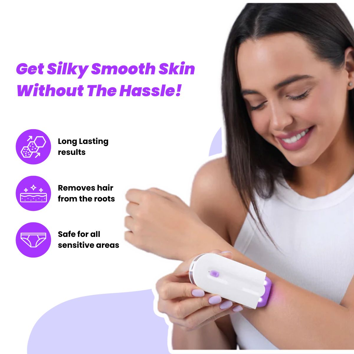 [ 🔥BIG SALE - 50% OFF🔥 ]Silky Smooth Hair Eraser