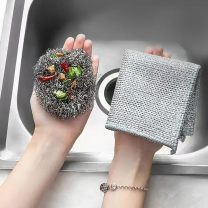 🔥LAST DAY 70% OFF🔥Multifunctional Non-scratch Wire Dishcloth