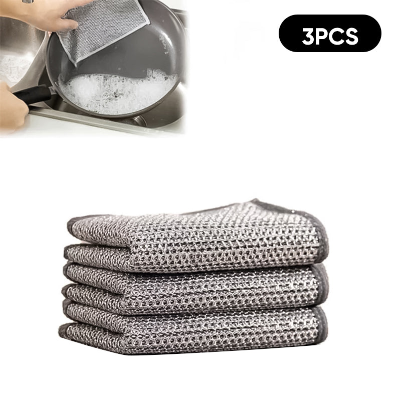 🔥LAST DAY 70% OFF🔥Multifunctional Non-scratch Wire Dishcloth