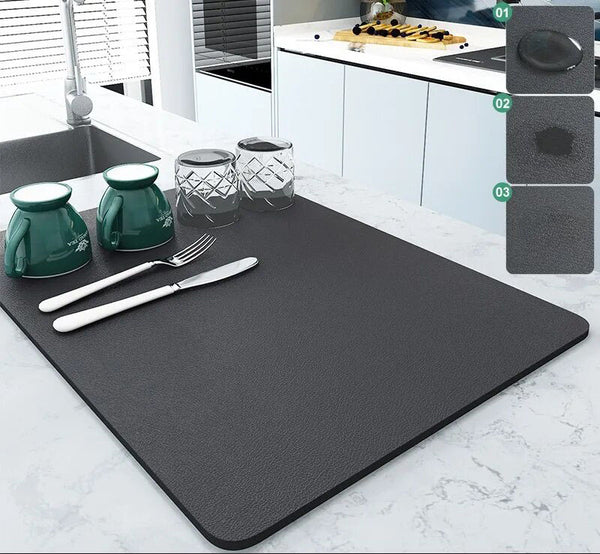 (🔥LAST DAY SALE-50% OFF) ABSORBENT DRAINING MAT