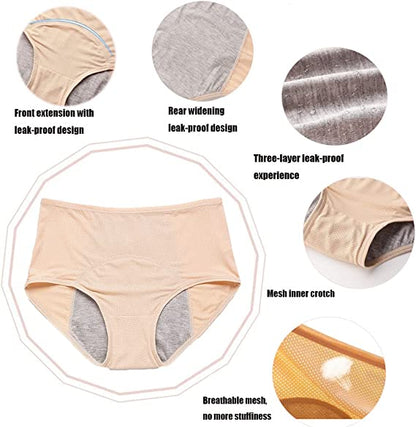 ✨LAST DAY BUY 5 GET 5 FREE✨2024 New Upgrade High Waist Leak Proof Panties👗Starting at just $5.99 each