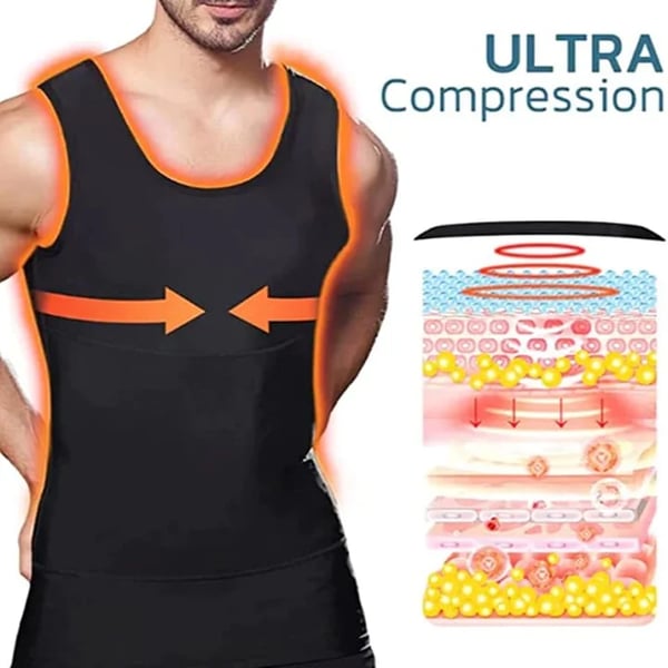 ⭐HOT SALE 70% OFF 🔥Guys Men Chest Compression Top