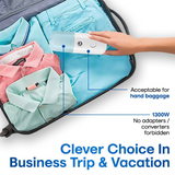 🔥 SUMMER HOT SALE🔥Easy Care Sunshine 15s Heat-Up Mini Travel Steamer（70% OFF）