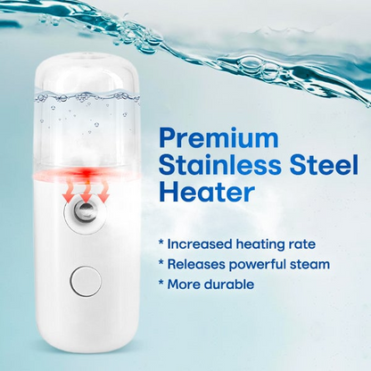 🔥 SUMMER HOT SALE🔥Easy Care Sunshine 15s Heat-Up Mini Travel Steamer（70% OFF）