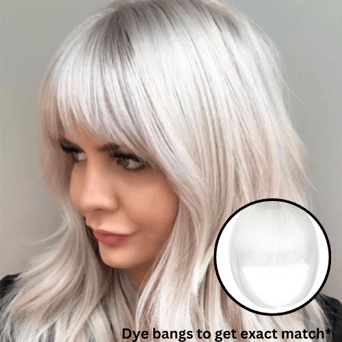 🔥{Hot Sale 50%}🔥 Clip in Bangs (Real Hair)